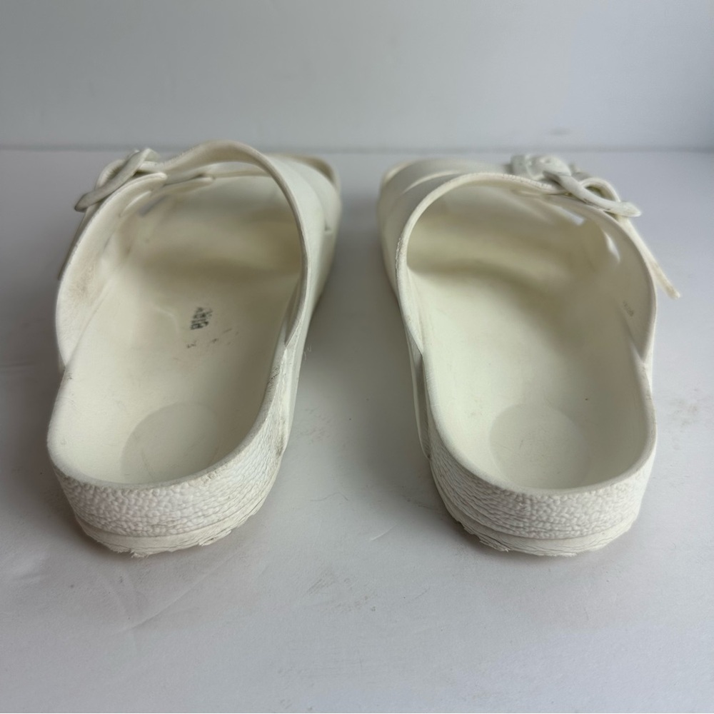Birkenstock Arizona Sandals Youth Size 3 EU 34 Shoes EVA Beach White Washable - Picture 4 of 11